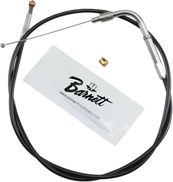 Barnett - 101-30-40012-03 - Black Vinyl Idle Cable - +3" Size - 34" Length