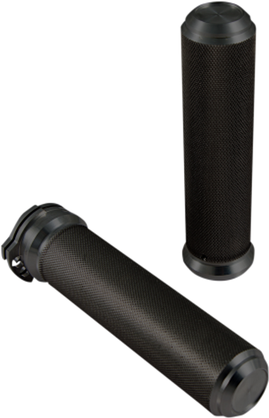 Speed Merchant Speed Grips - Dual Cable Fits '1" Bars (Choose Finish)