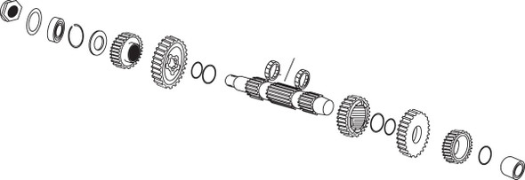 Andrews - 296700 - Countershaft