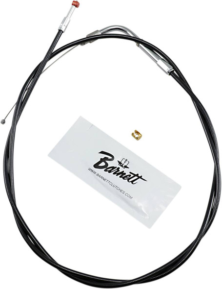Barnett - 101-30-30009-06 - Black Vinyl Throttle Cable - +6" Size - 48" Length