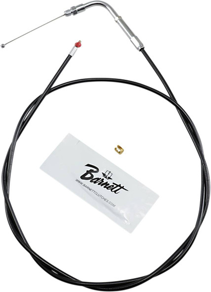 Barnett - 101-30-30007-06 - Black Vinyl Throttle Cable - +6" Size - 50" Length