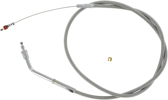 Barnett - 102-30-40005 - Stainless Steel Idle Cable - '88-'95 Sportster