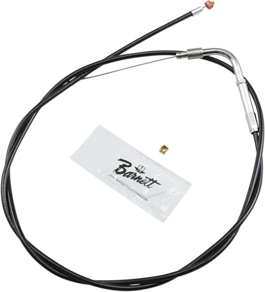 Barnett - 101-30-40017-06 - Black Vinyl Idle Cable - +6" Size - 48-1/2" Length