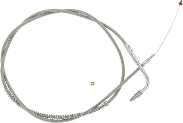 Barnett - 102-30-30020-06 - Stainless Steel Throttle Cable - +6" - '96-'01 Touring