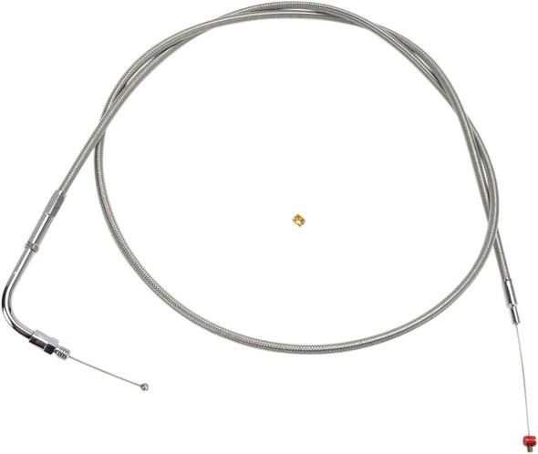 Barnett - 102-30-30008-06 - Stainless Steel Throttle Cable - +6" - '90-'95 Touring