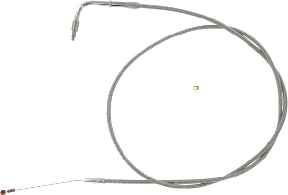 Barnett - 102-30-40009-06 - Stainless Steel Idle Cable - +6" - '96-'01 Touring