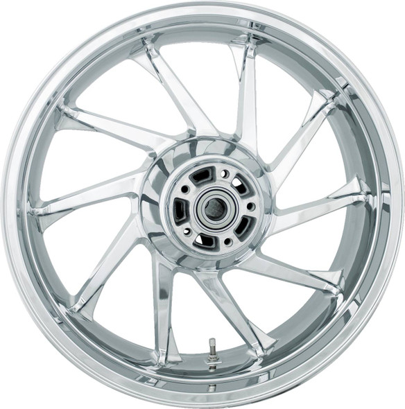 Coastal Moto - 3D-HUR185CH - Wheel - Hurricane 3D - Rear - Single Disc/without ABS - Chrome - 18x5.5 - '09+ FL