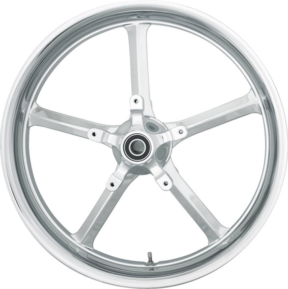 Coastal Moto - ROC-165-CH-ABST - Wheel - Rockstar - Rear - Single Disc/with ABS - Chrome - 16x5.5 - FL