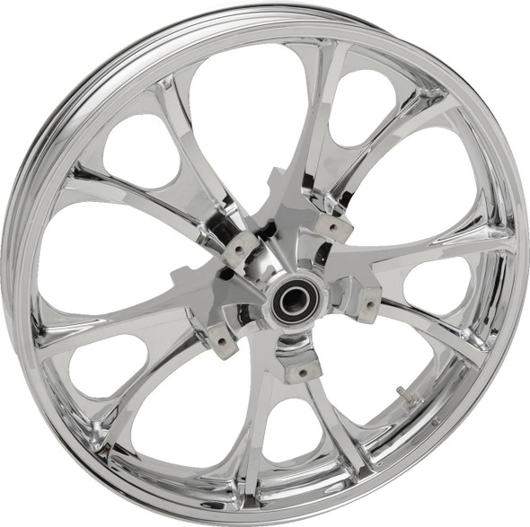 Coastal Moto - 3D-LGO213CH07 - Wheel - Largo - Front - Dual Disc/without ABS - Chrome - 21x3.5 - '00-'07 FL