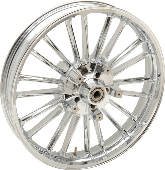 Coastal Moto - 3D-ATL213CH07 - Wheel - Atlantic - Front - Dual Disc/without ABS - Chrome - 21x3.5 - '00-'07 FL