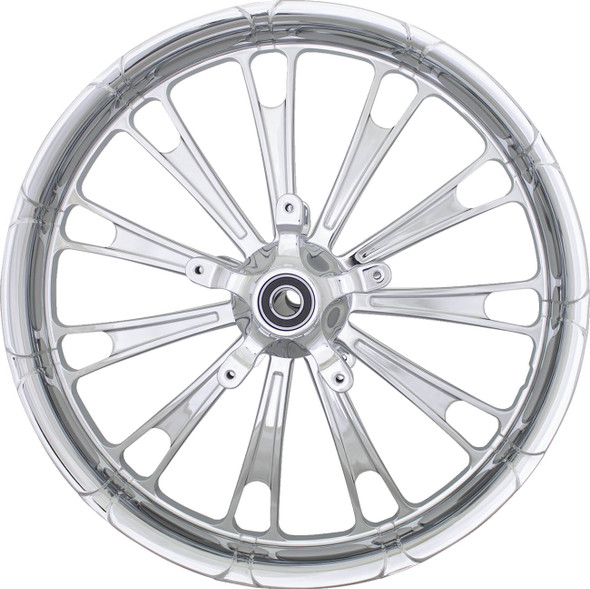 Coastal Moto - 2502-FUL-213-CH - Wheel - Fuel - Front - Dual Disc/with ABS - Chrome - 21x3.25 - FL