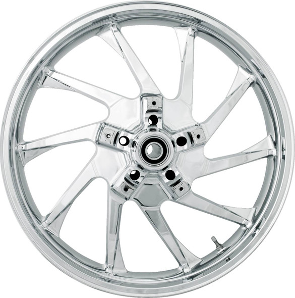 Coastal Moto - 3D-HUR213CHABST - Wheel - Hurricane 3D - Front - Dual Disc/with ABS - Chrome - 21x3.5