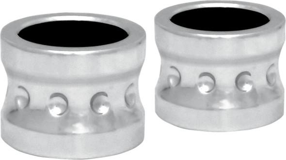 Covingtons - C0013-C - Axle Spacers - Dimpled - Chrome - Non-ABS - Pair