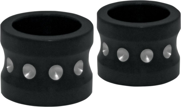 Covingtons - C0013-B - Axle Spacers - Dimpled - Black - Non-ABS - Pair