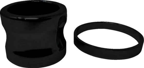 Covingtons - C0008-B - Axle Spacers - Smooth - Black - with ABS - Pair