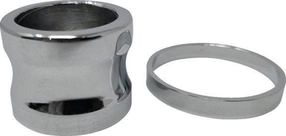 Covingtons - C0008-C - Axle Spacers - Smooth - Chrome - with ABS - Pair