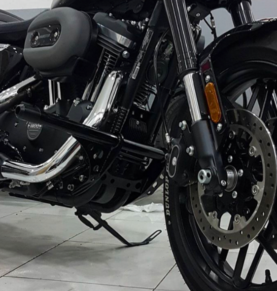 Bung King - Highway Peg Crash Bar for Sportster Models Bung King - Highway Peg Crash Bar for Sportster Models