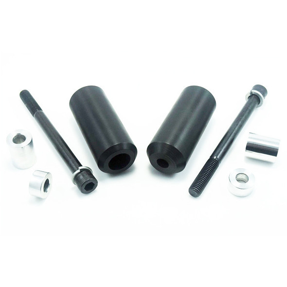 Bung King - Upper Shock Mount Frame Sliders - Dyna, FXR, Sportster