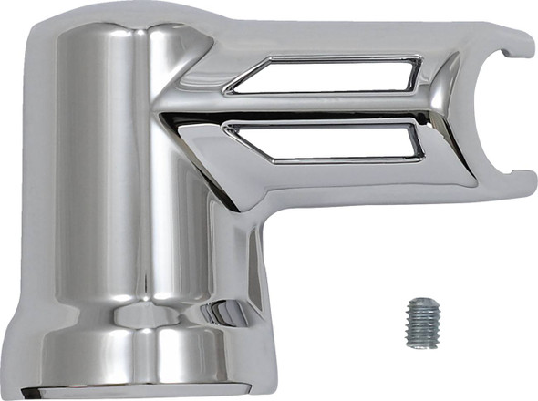 Ciro - 73025 - Fuel Line Fitting Cover - Chrome - M8 Touring/Trike