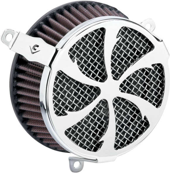 Cobra - 606-0102-01-SB - Air Cleaner Kit - Chrome