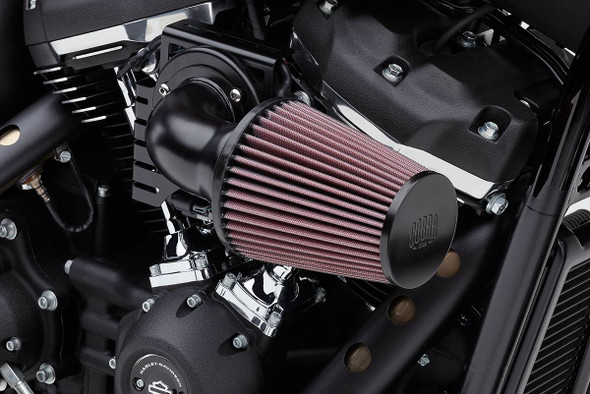 Cobra - 606-0101-06B-SB - Cone Air Intake - Black - Touring/Trike