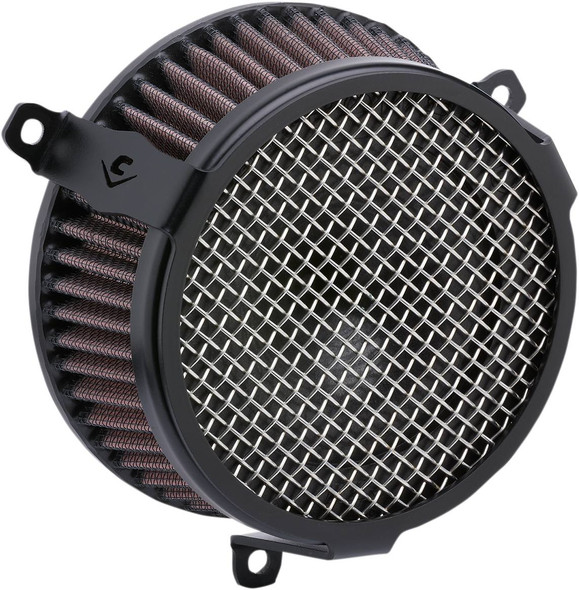 Cobra - Black Air Cleaner Kit fits '18-'24 Harley M8 FXBB/​FXLR/​FLSL/​FLDE/​FLSB (Except 114/​117 Motors) Models
