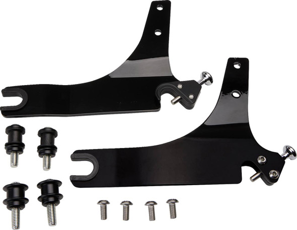 Cobra - 602-2029B - Backrest Kit - 11" - Black - FXLR