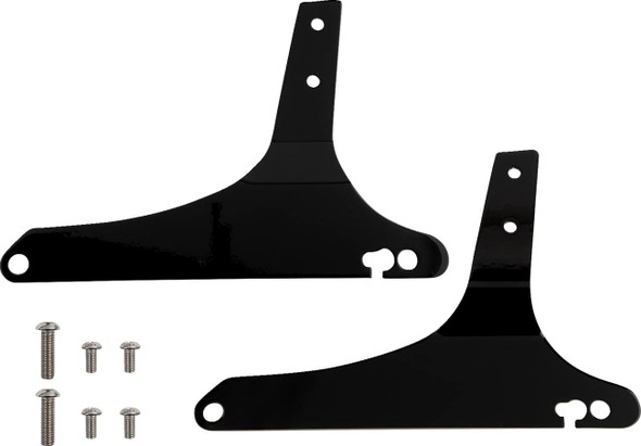 Cobra - 602-1202B - Short Sissy Bar - Black - Dyna