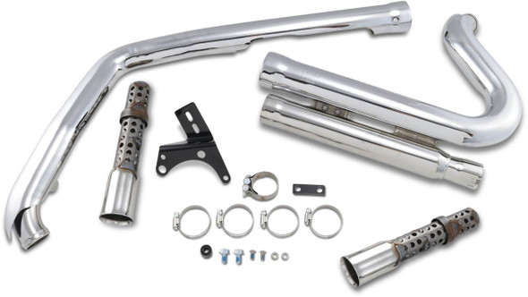 Cobra - 6709 - 909 Exhaust - Chrome - '06-'11 Dyna