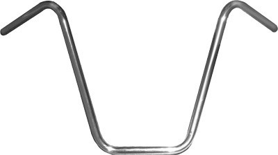 EMGO - 7/8" Ape Hanger Handlebar 14" Rise - Chrome