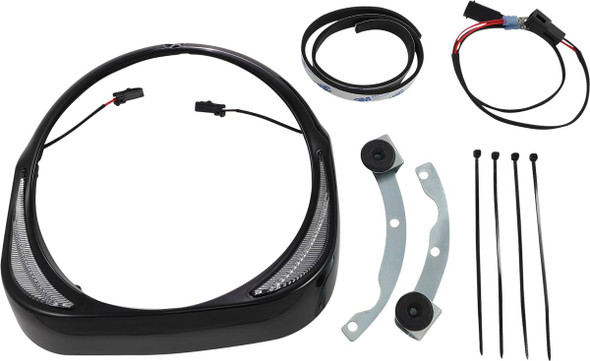 Ciro - 45211 - Headlight Bezel - Black