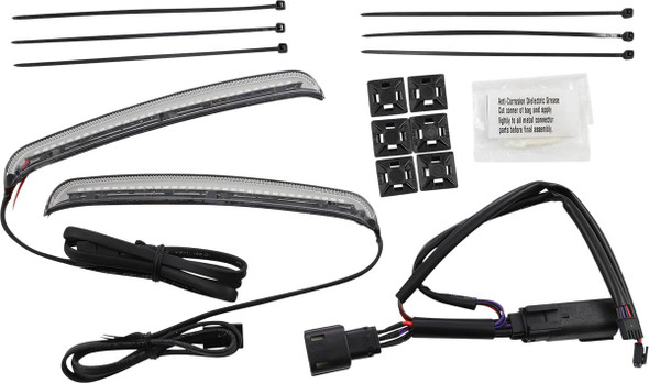 Ciro - 40042 - Bag Blades® - Red Turn Signals