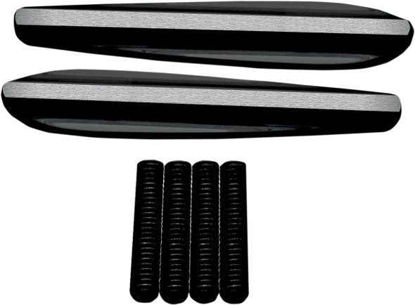 Covingtons - C1306-B - Turn Signal Eliminators - Finned - Black