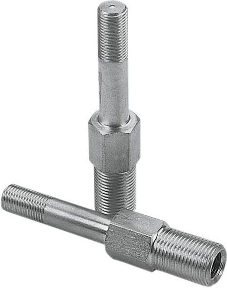 Burly Brand - B28-258 - Shock Lowering Kit - Rear - Lowers 1" - Raw Finish