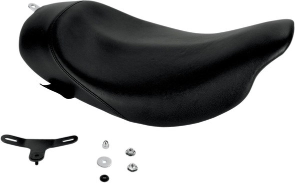 Danny Gray - 21-403 - Buttcrack™ Solo Seat - Black - Smooth - FL '08-'23