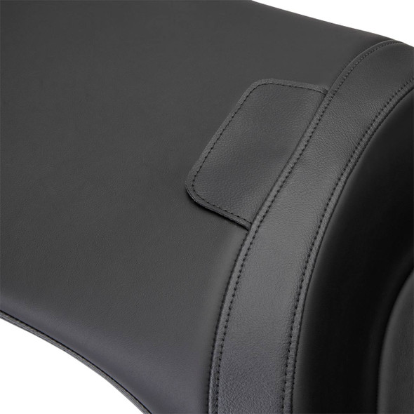 Drag Specialties Seats - Freedom Seat - Solar Leather - Black - Smooth - FLH '09-'23