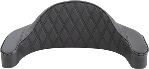 Drag Specialties Seats - King-Pak Pad - Double Diamond - Black Thread