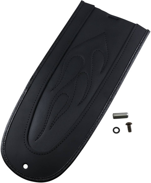 Drag Specialties Seats - Fender Skin - Flame Stitched Automotive-Grade Vinyl Center