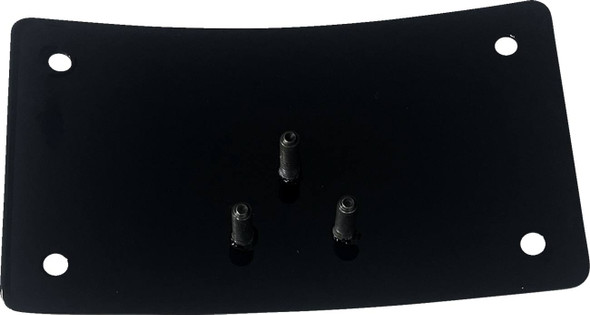 Dk Custom Products - DK-LPR-LP-LD - License Plate Kit - Curved - Black
