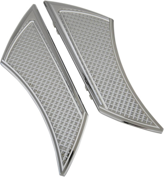 Eddie Trotta Designs - TC-563 - Floorboard - Diamond - Chrome