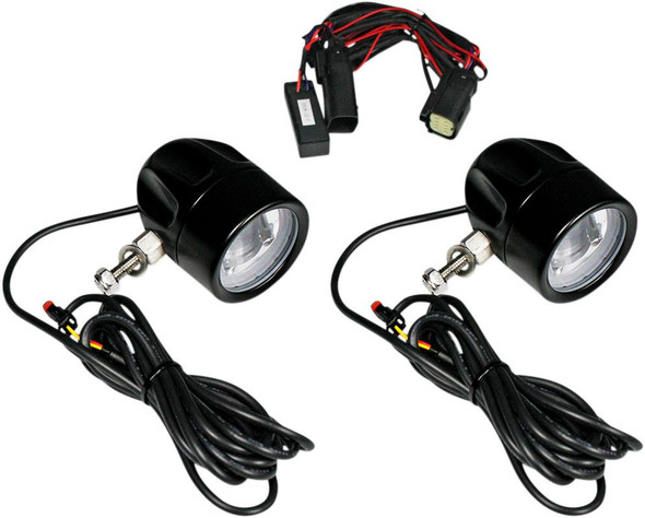 Custom Dynamics - PB-FOG-SS8-B - LED Fog Light - SS8 - Black