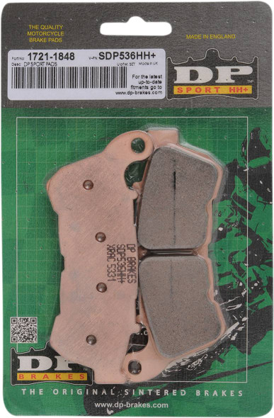 Dp Brakes - SDP536HH - Sintered Metal Brake Pads - Sportster