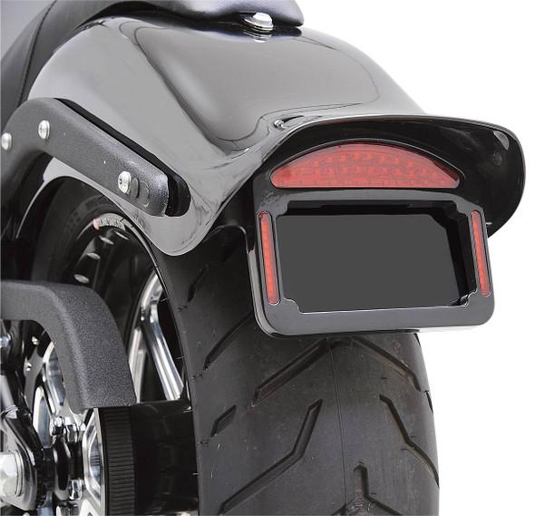 Cycle Visions - CV-4816B - Taillight Eliminator - '06-'10 FXST - Black