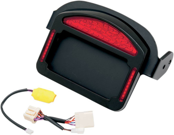 Cycle Visions - CV-4816B - Taillight Eliminator - '06-'10 FXST - Black