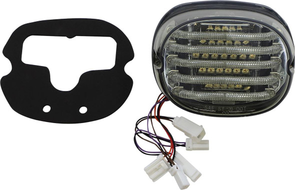 Custom Dynamics - PB-TL-INT-BW-S - Taillight/Turn Signal - Bottom Window - Smoke Lens