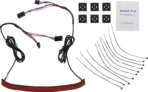Custom Dynamics - CD-FATBOY-R - Taillight with Turn Signals - Red