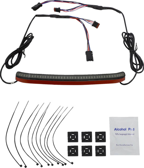 Custom Dynamics - CD-FATBOY-S - Taillight with Turn Signals - Smoke
