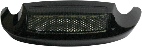 Custom Dynamics - GEN-FT-AS-BLK - LED Front Fender Tip - Amber LED/Smoke Lens - Black