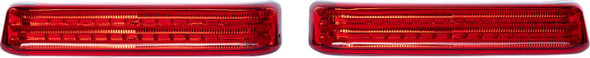 Custom Dynamics - PB-SB-HD-BR - Saddlebag Lights - Black/Red