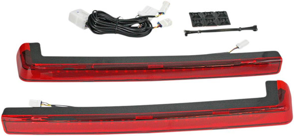 Custom Dynamics - PB-TP-ARM-13R - LED Run/Brake Tour-Pak® Arms - Red Lens - '06-'13